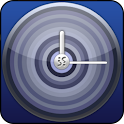 LineClock Widget – Blue logo