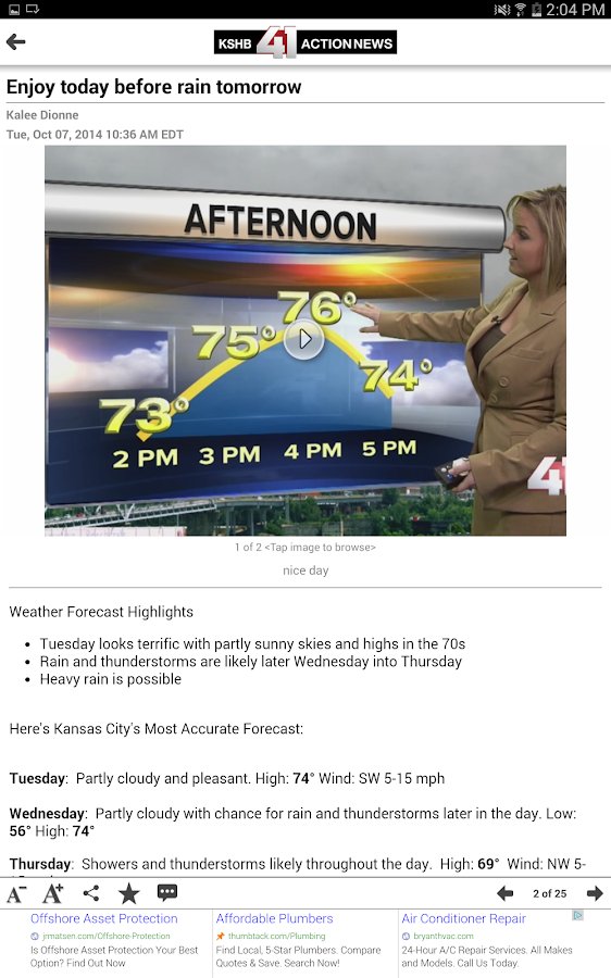 41 action news kansas city android apps on google play