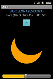 Eclipse Calculator by Serviastro - Univ. Barcelona poster 2