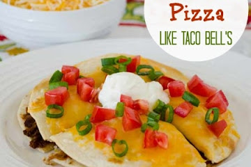 Mexican Pizza {Taco Bell Copycat}