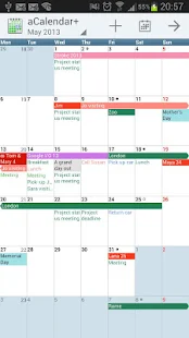 aCalendar+ Android Calendar - screenshot thumbnail