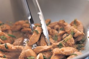 Ginger Chicken and Green Onions
