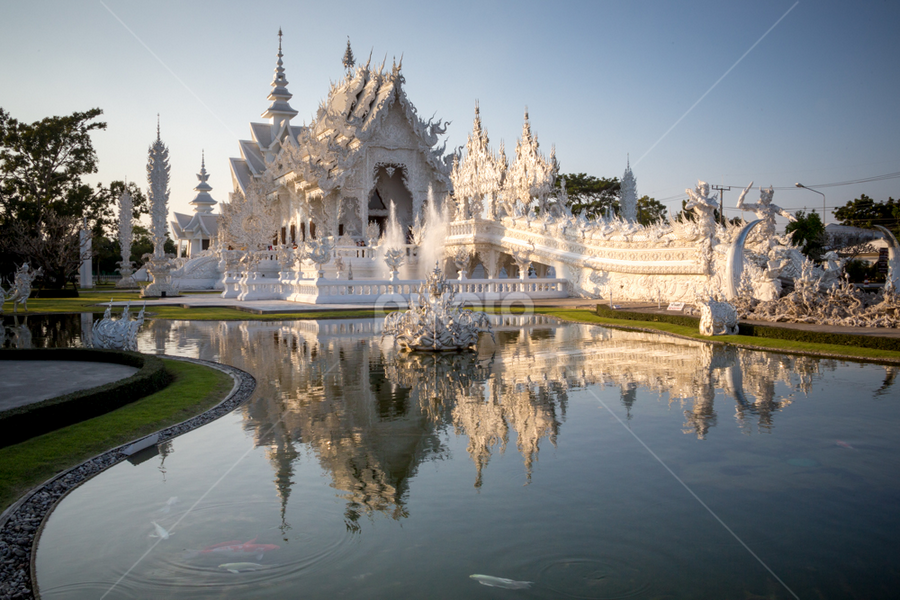 White Temple by Phil Hanna - Buildings & Architecture Places of Worship