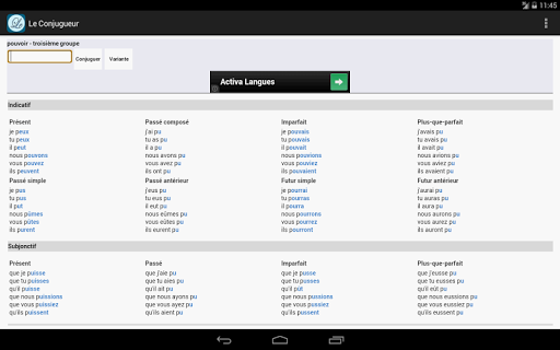 【免費書籍App】Le Conjugueur-APP點子