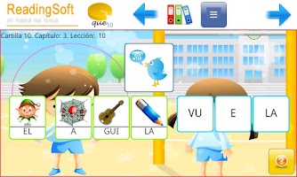 Captura de pantalla de Curso 10 Aprender a Leer APK #6