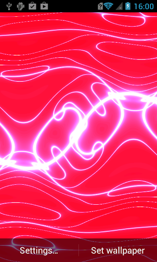 Neon Wave HD Live Wallpaper