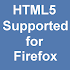HTML5 Supported for Firefox1.7.28