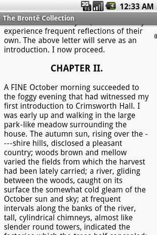 The Bronte Collection Screen 3