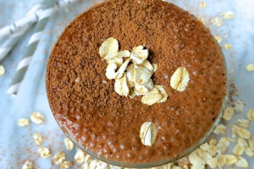 Salted Chocolate Oatmeal Smoothie