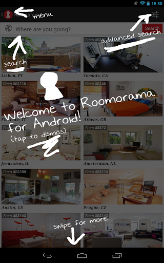 【免費旅遊App】Roomorama-APP點子