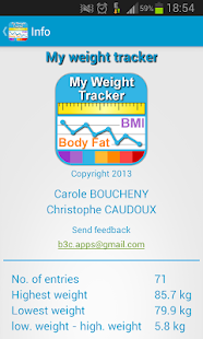 My Weight Tracker, BMI(圖8)-速報App