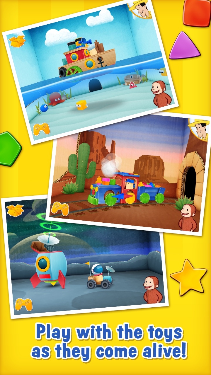 Curious About Shapes &amp; Colors Screen 2