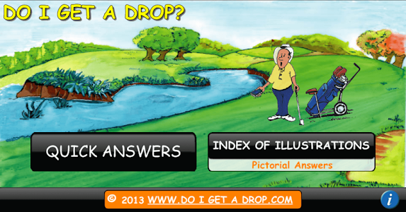 Do I Get A Drop ? (Golf Rules) screenshot 1
