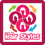 Cover Image of Download Hair Styles Step by step 2.1 APK