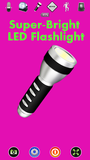 Disco Light™ LED Flashlight