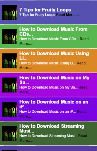 Music Downloader Tip