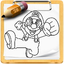 How To Draw Mario mobile app icon