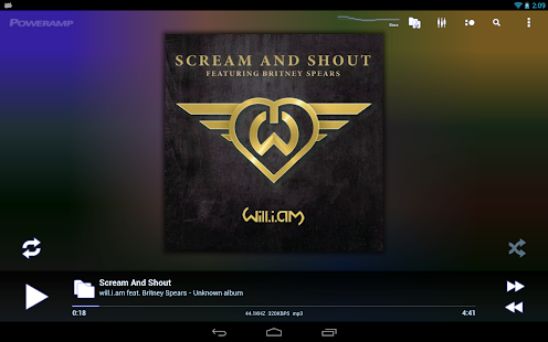 Poweramp - screenshot thumbnail