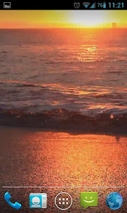 Sunset Beach Live Wallpaper HD(圖1)-速報App