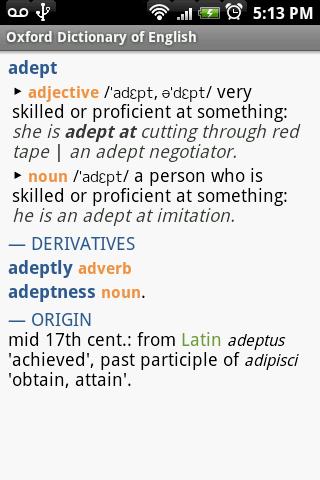 Oxford Dictionary of English v2.1.2 Apk Apps