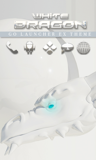 【免費生活App】GO Launcher Theme White Dragon-APP點子