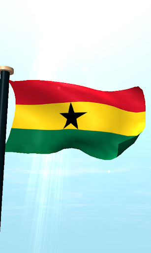 免費下載個人化APP|Ghana Flag 3D Live Wallpaper app開箱文|APP開箱王