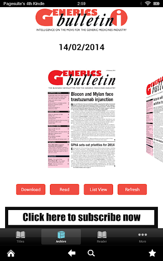 Generics bulletin-i