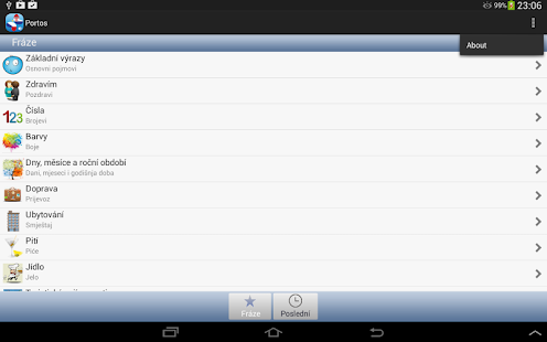 PortosDicty Czech Croatian Screenshots 0