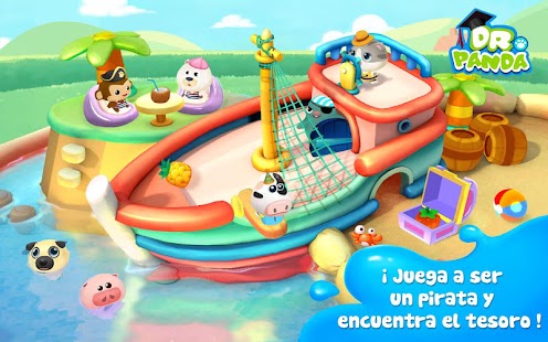 Captura de pantalla de la aplicacion Android Dr. Pandas Swimming Pool