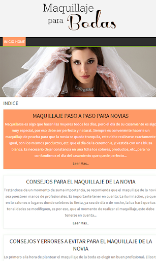 Maquillaje para Bodas