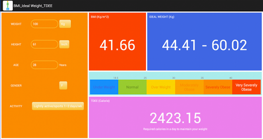 【免費健康App】Simple BMI & Ideal Weight Calc-APP點子