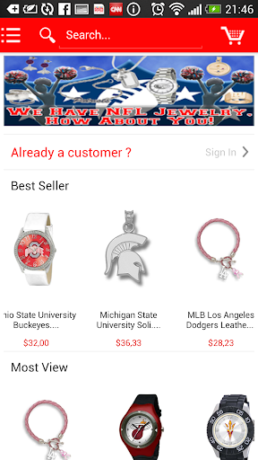 Sports Fan Jewelry Online