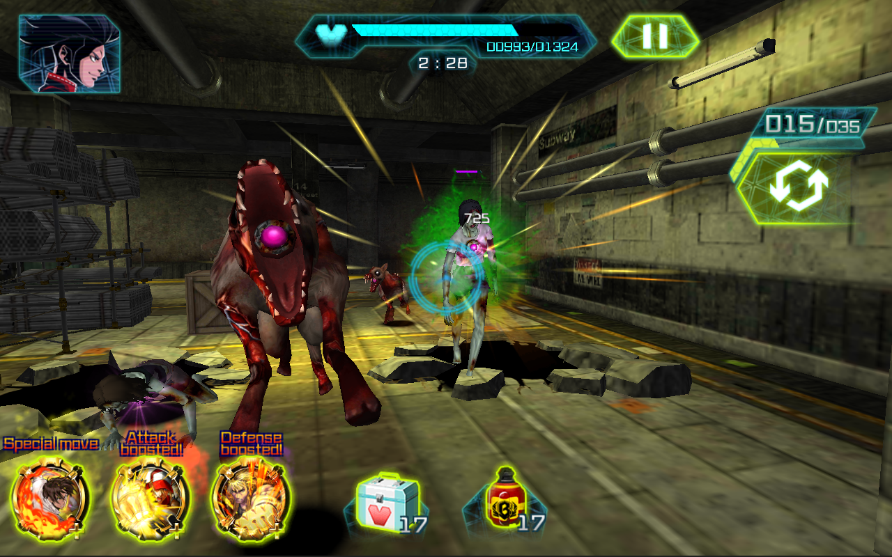 BEAST BUSTERS featuring KOF - screenshot