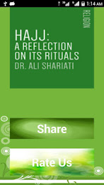 hajj by dr.  ali shariati poster 1