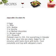 Sweets and Desserts Recipes  Icon