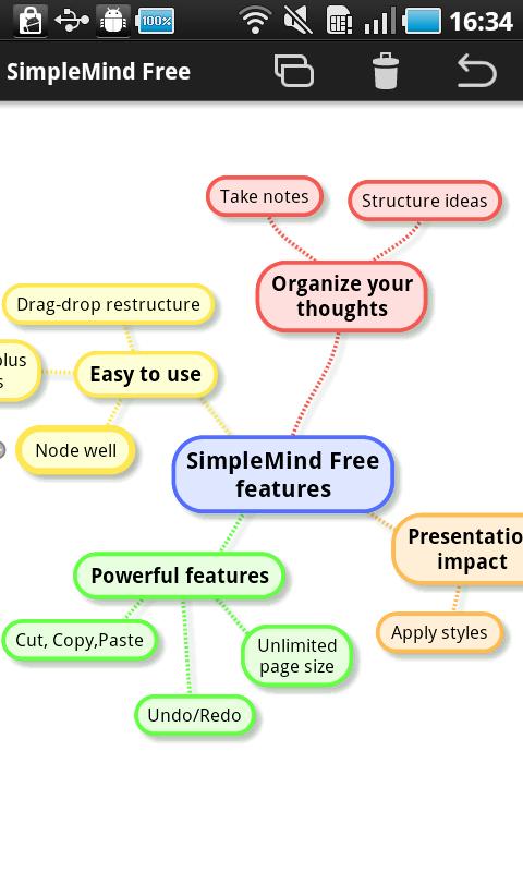 SimpleMind Free mindmapping - Android-apps op Google Play