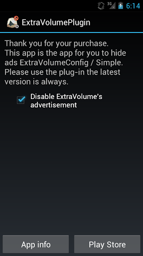 ExtraVolumePlugin Disable Ads