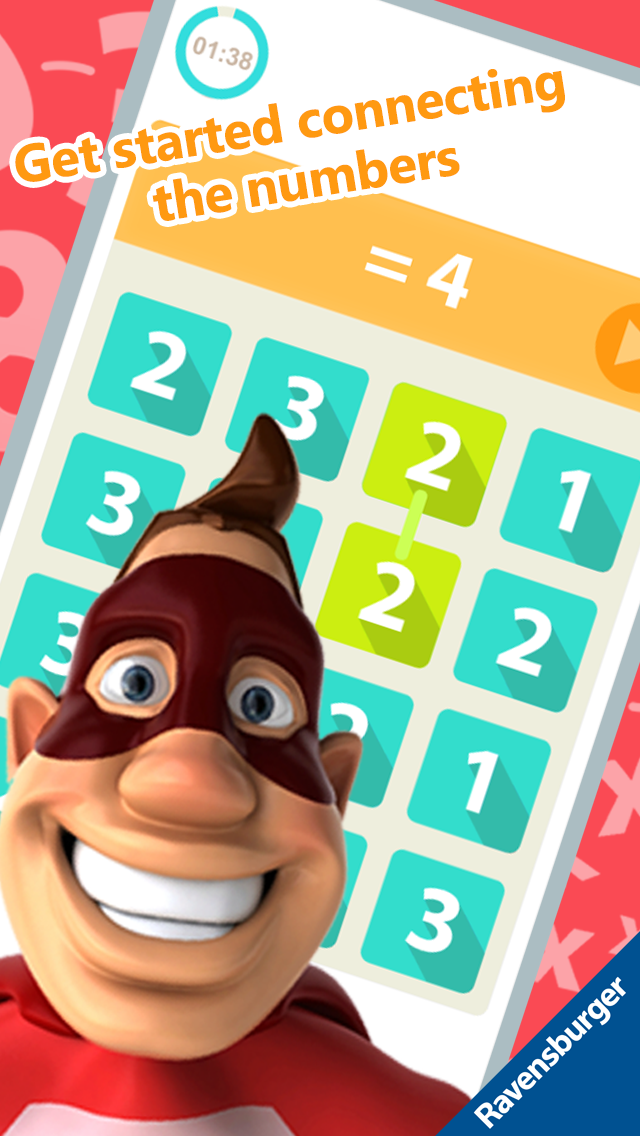 Number Hero: Multiplication Screen 3