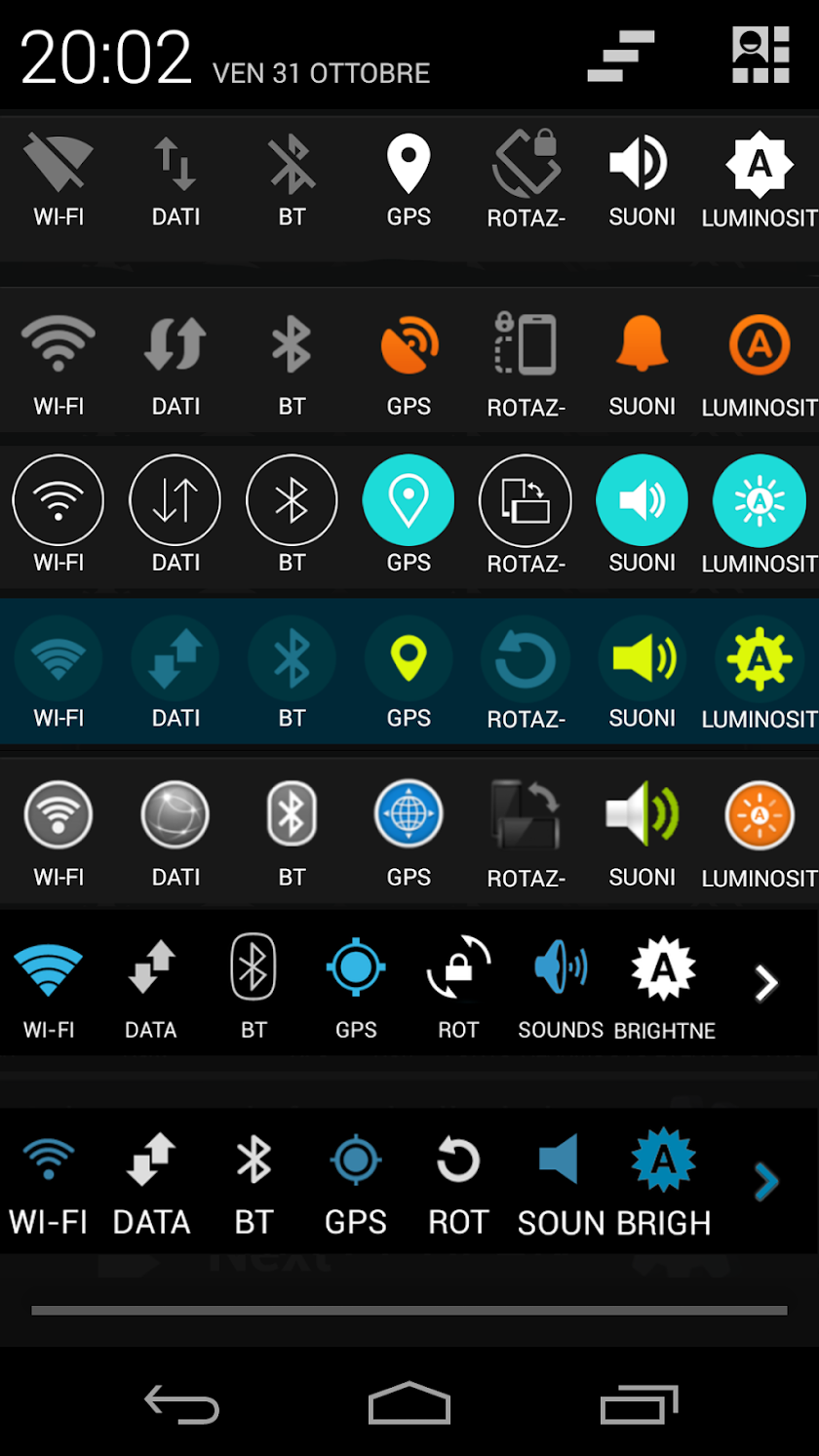 Notification Bar Deluxe Screen 3
