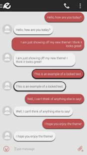 EvolveSMS Theme - Circle - screenshot thumbnail