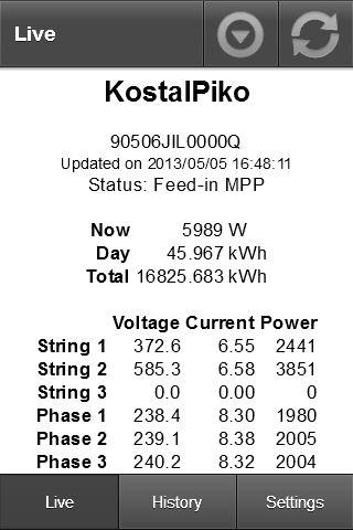 DazzleSoft Solar Kostal Piko