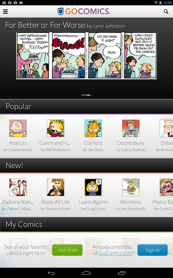 GoComics - Android Apps on Google Play