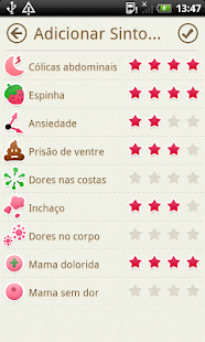 Calendário menstrual - screenshot thumbnail