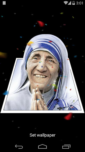 Mother Teresa 3D Effects