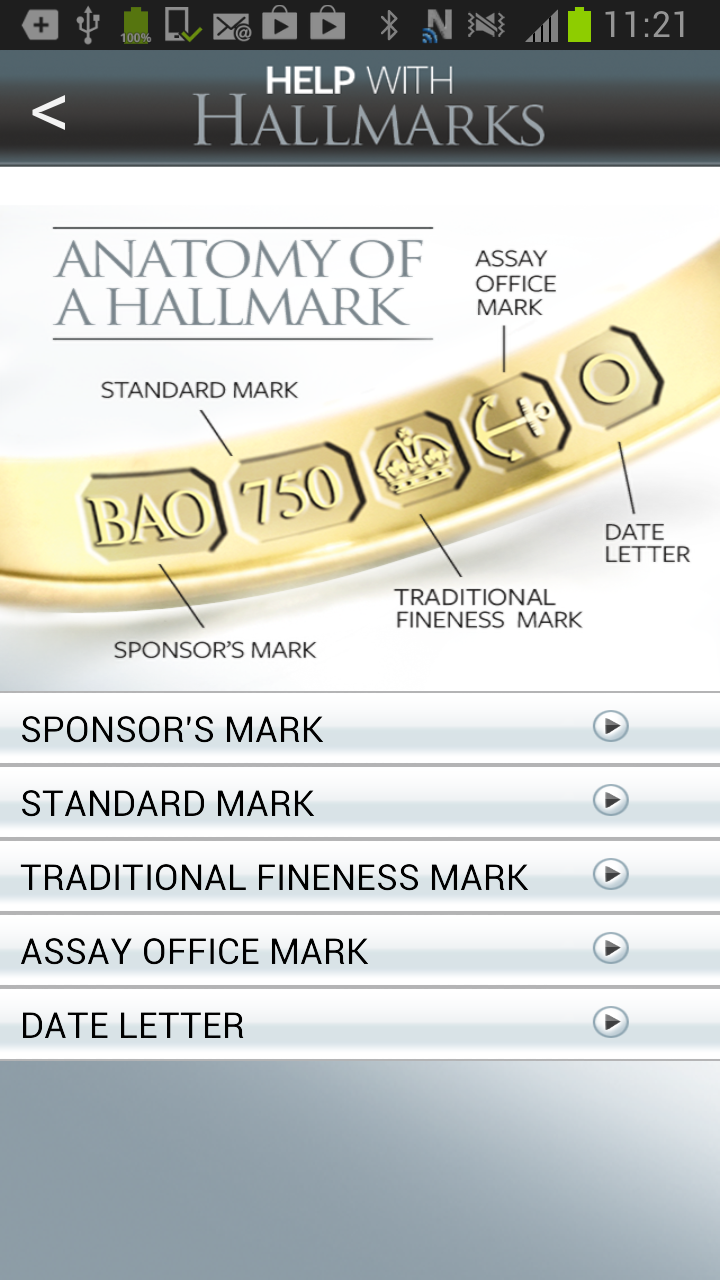 Help With Hallmarks Screen 1