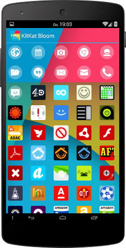 免費下載個人化APP|Apex/Nova - KitKat Bloom Icons app開箱文|APP開箱王