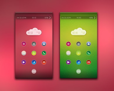 Download RAY UI APEX/NOVA/GO/ADW/HOLA APK
