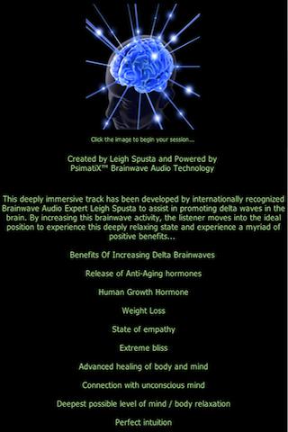 Extreme Bliss Brainwave Audio Screen 2