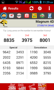 Toto result live magnum damacai Live 4D,