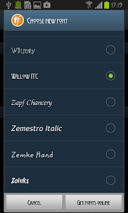 download Willow ITC FlipFont free